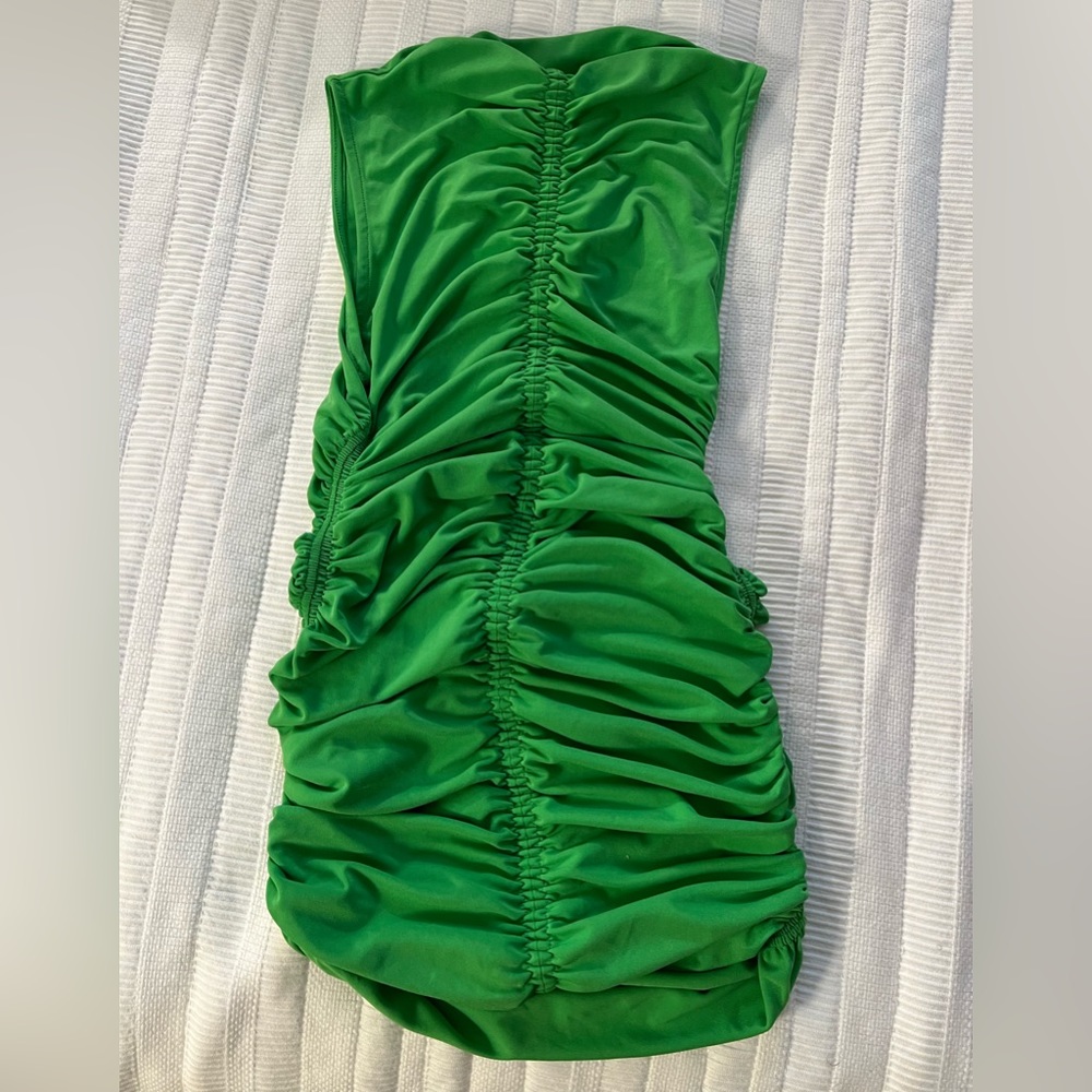 Zara Ruched Mini Dress - Picture 3 of 3